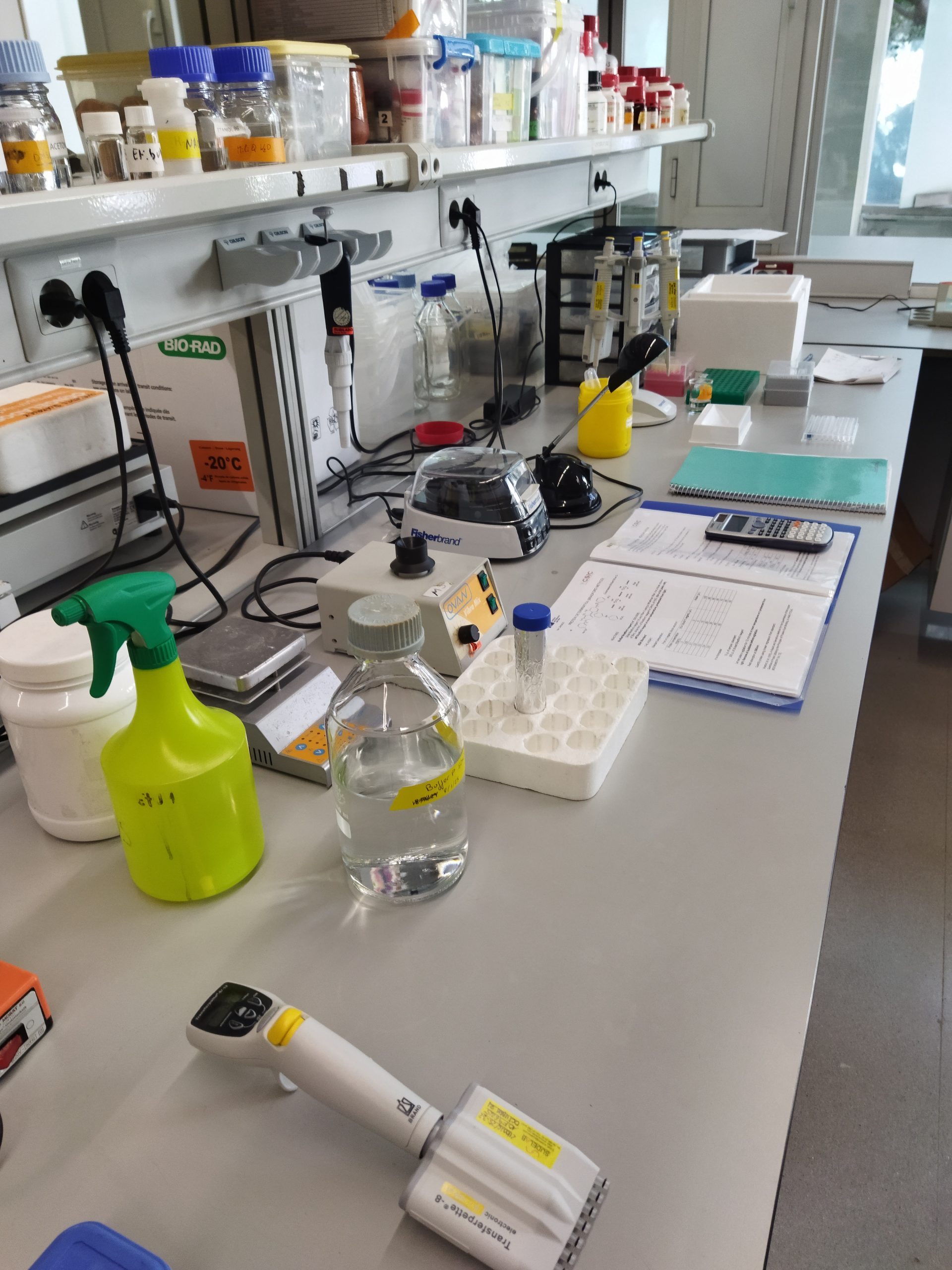 Laboratorio y herramientas.